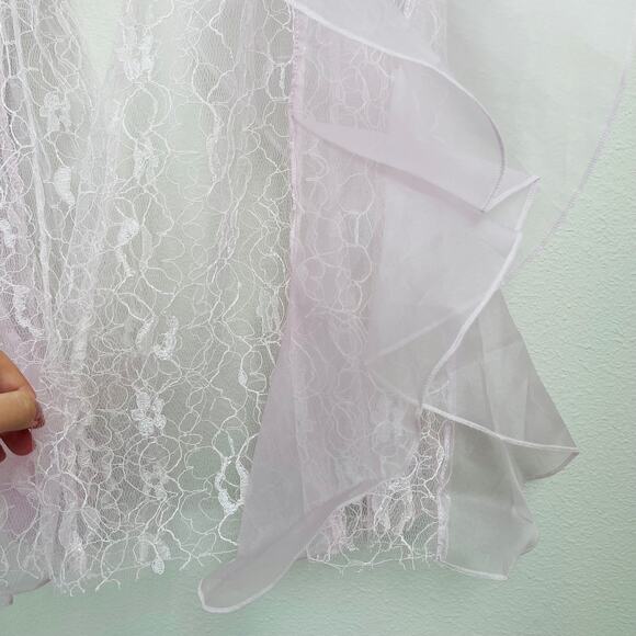 NWT Alice McCall Lilac Valerie Ruffle Lace Pants (Size 0) $350 - Picture 6 of 16